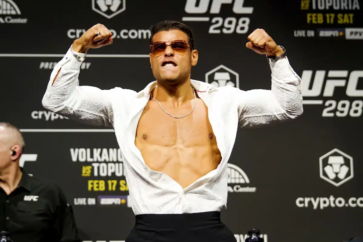 O brasileiro Paulo Borrachinha desafia Kamaru Usman, ex-campeão meio-médio, em busca de recuperação e destaque no UFC.