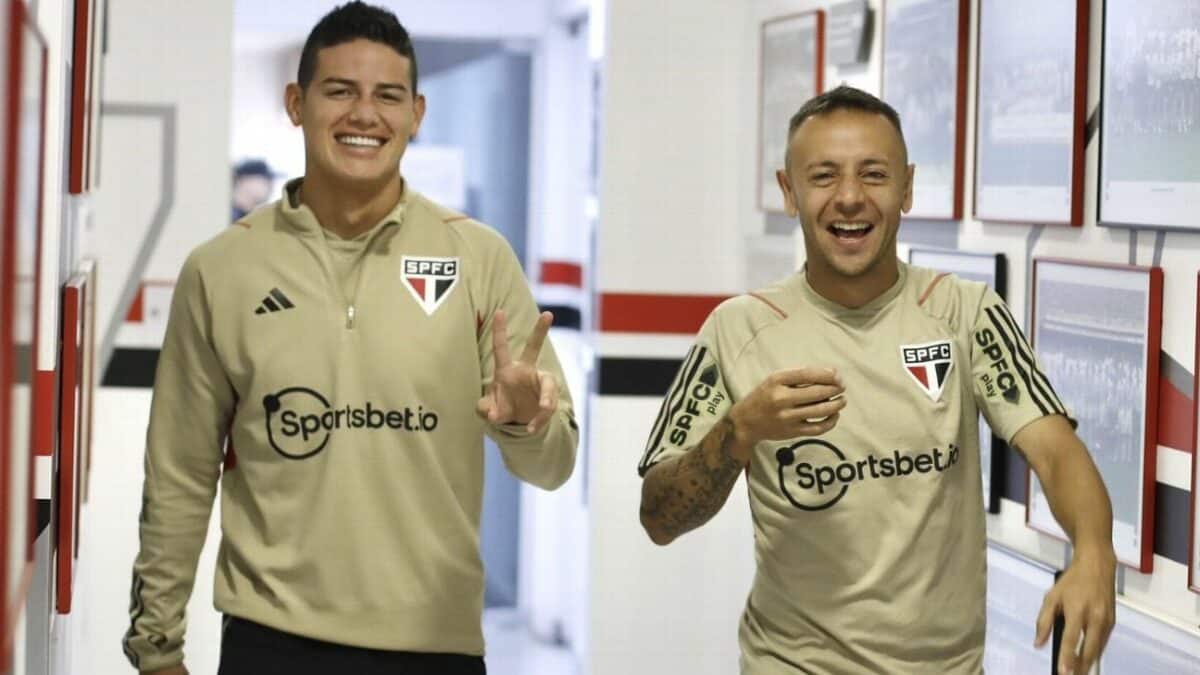 Rafinha James Rodríguez São Paulo