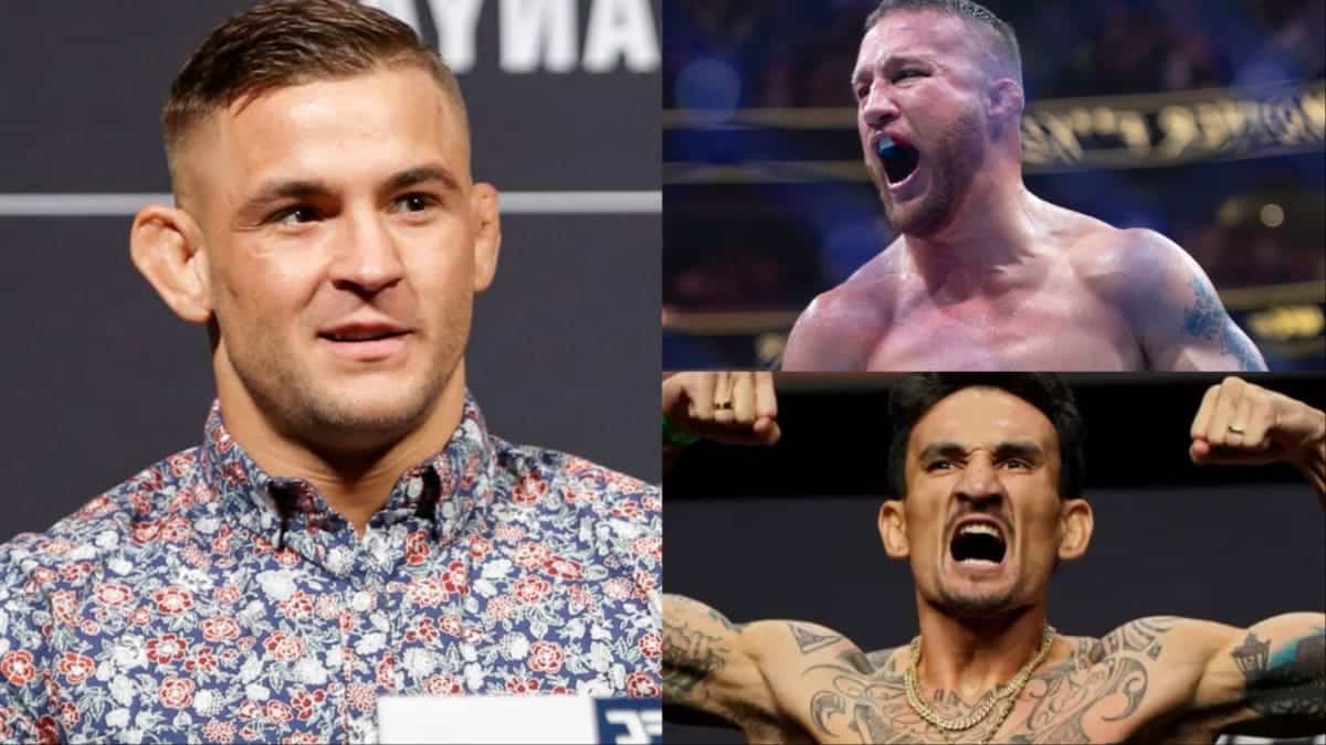 Poirier revela seu favorito no confronto entre Holloway e Gaethje no UFC 300