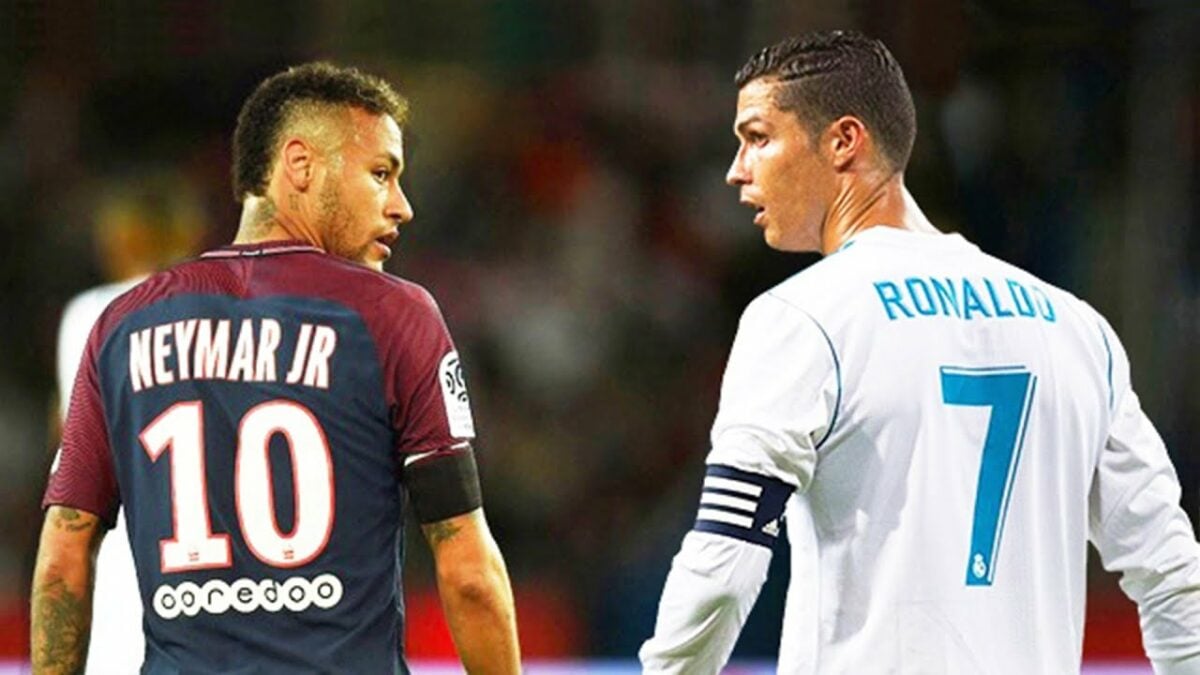 Cristiano Ronaldo e Neymar celebram aniversário no mesmo dia