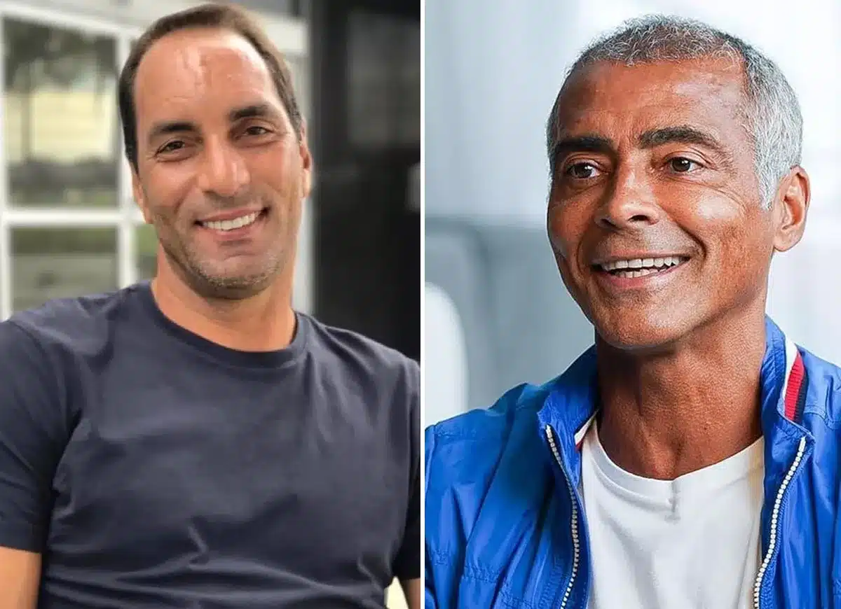 Edmundo desafia Romário para uma luta épica no boxe, relembrando anos de rivalidade e alfinetadas nos gramados