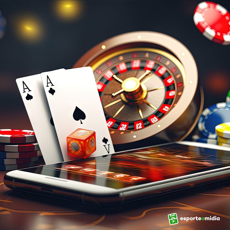Sessão de casino com jogso da sorte parimatch