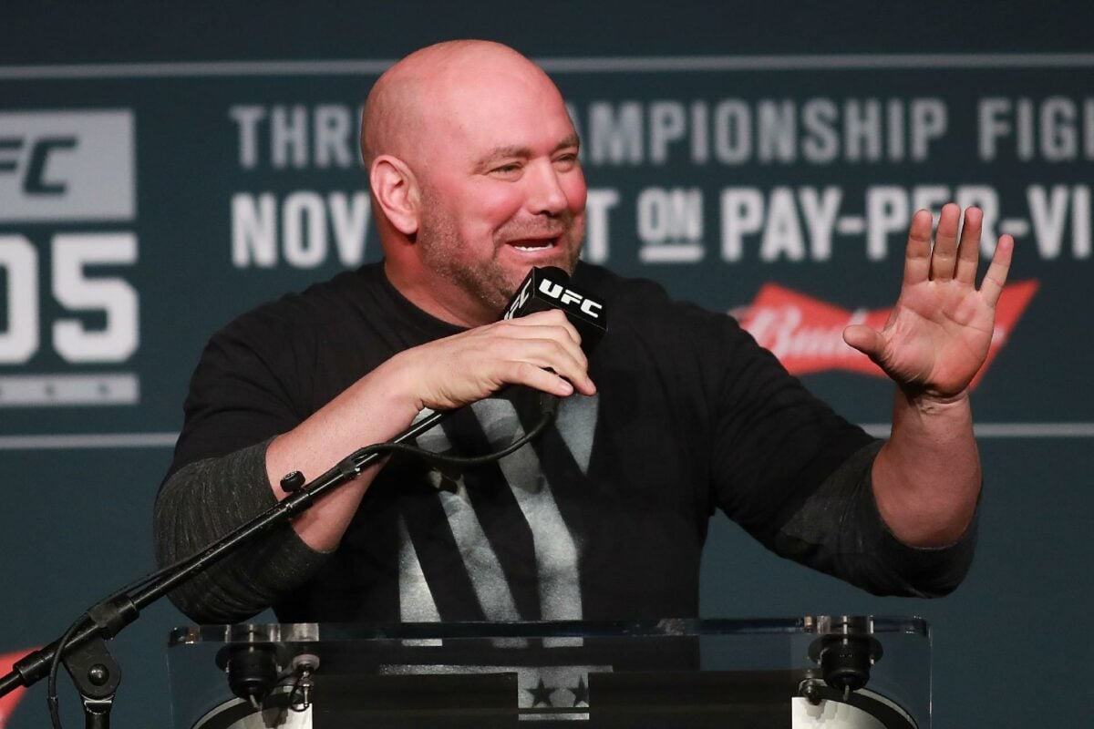 Dana White, presidente do UFC, contou a história de que perdeu R$ 15 milhões em uma noite de jogos nos cassinos de Las Vegas.