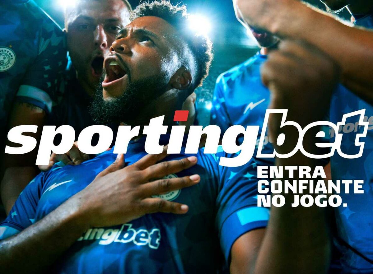 Casa de aposta Sportingbet reforça sua posição como marca confiável com a campanha 'Entra confiante no jogo'.