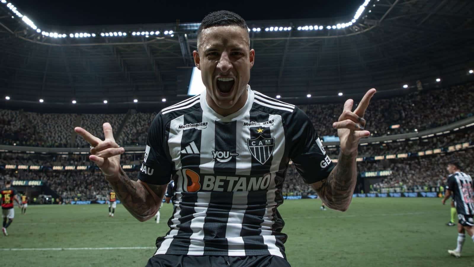 Atlético Mineiro em alta: invicto, envolvente e elogiado pelo jornalista Alexandre Lozetti, comentarista no SporTV.