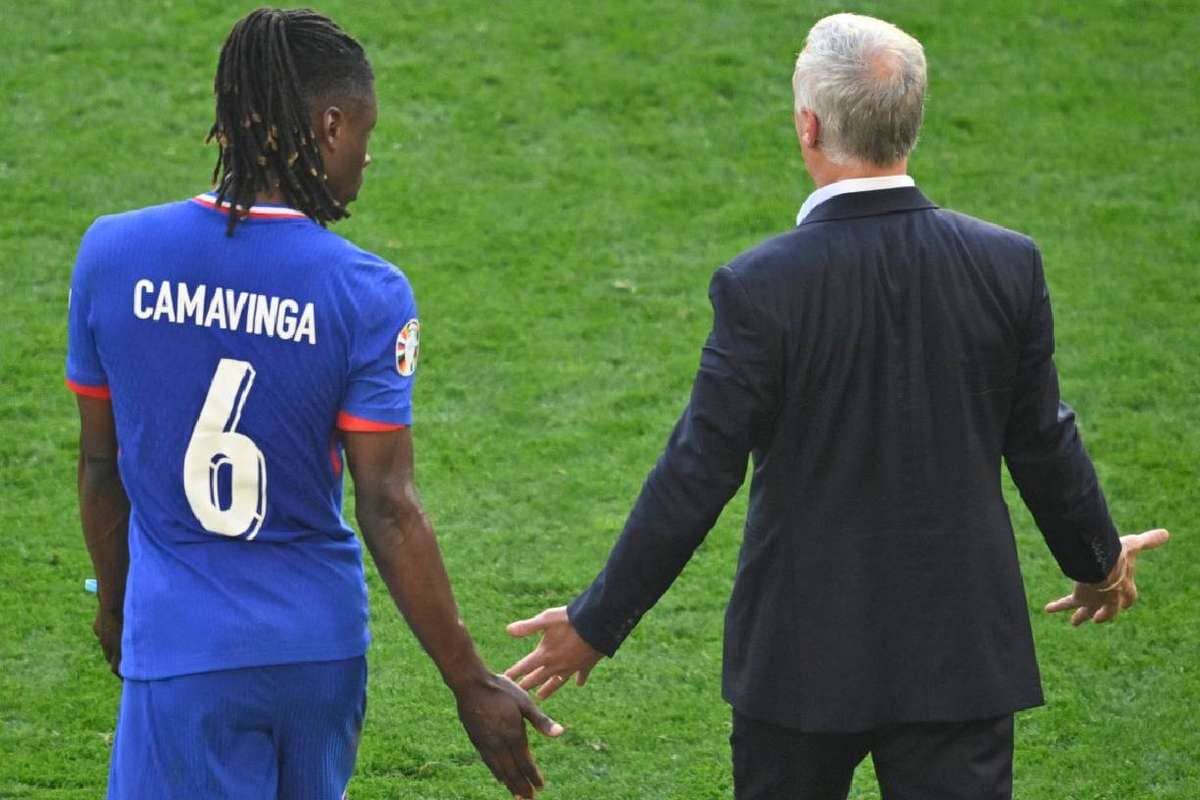 Eurocopa 224 - Camavinga fala sobre a expectativa para o jogo decisivo das oitavas de final entre França e Bélgica