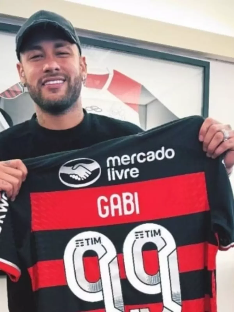 Neymar no Maraca: craque deixa rubro-negros em êxtase com visita ao estádio