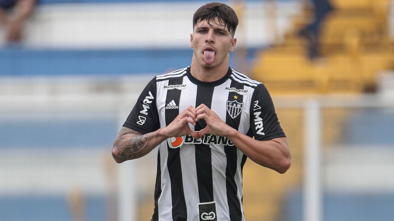 Brasileirão - Isaac é emprestado pelo Atlético-MG ao Nacional, em Portugal, com contrato até junho de 2025 e opção de compra.