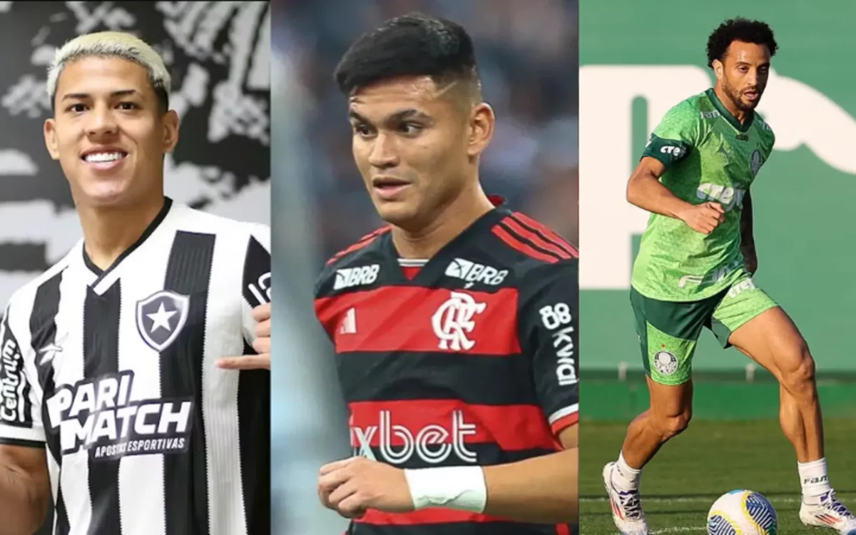 Mercado da Bola - Confira o balanço da janela de transferências da Série A do Brasileirão 2024. Cruzeiro e Botafogo lideram gastos.