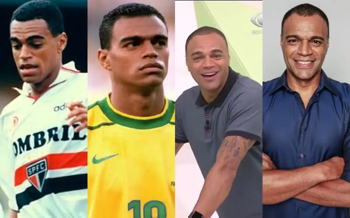 Denilson brilha fora dos gramados, agora como comentarista.