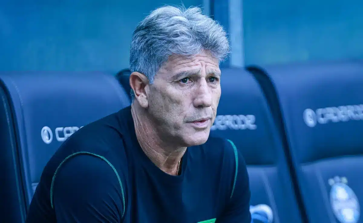 Renato Portaluppi, treinador do Grêmio.